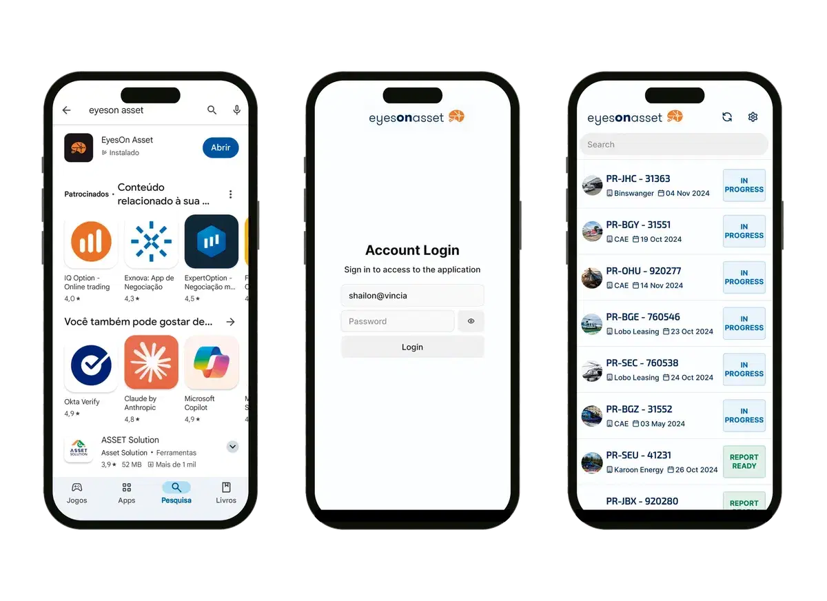 EyesOn Asset mobile